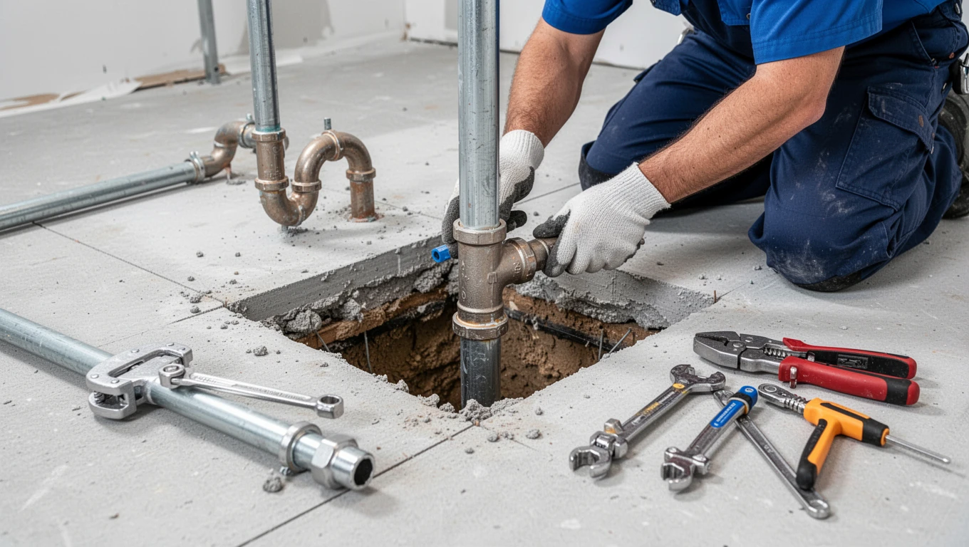 Slab Leak Repair